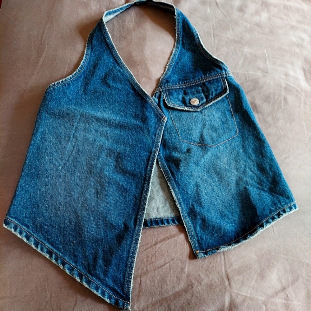 Zara Denim Top
